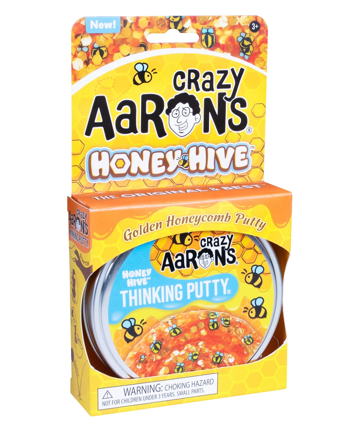Honey Hive - Full Size 4" Thinking Putty
Tin for EU