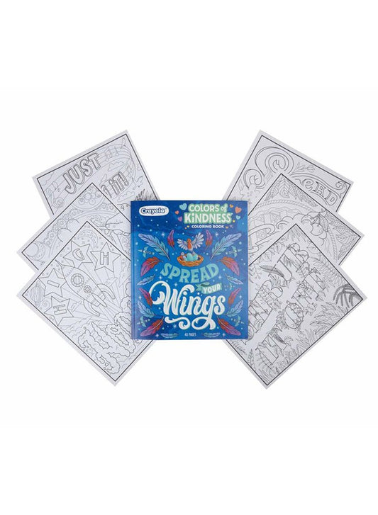 40-Page Coloring Book, Colors of Kindness