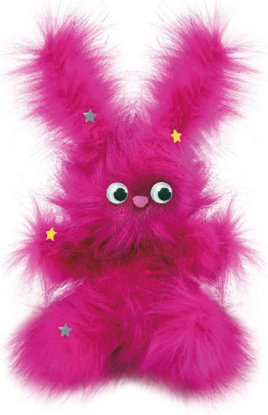 Avenir - Crazy Fuzzy Bouncing Bunny Craft Kit – Fun Hands-On DIY Project for Kids | Creative Educational Activity for Self-Esteem, Learning & Play