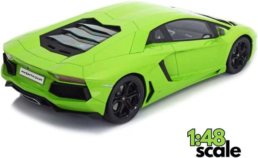 D-power MSZ – Lamborghini LP700-4 Green | Die-Cast Replica, Ultimate Collector's Item, Super Cars | Toy Vehicles, Metal Toy Car Model - Pull Back Collection | Size - 1:64, For Kids 3+