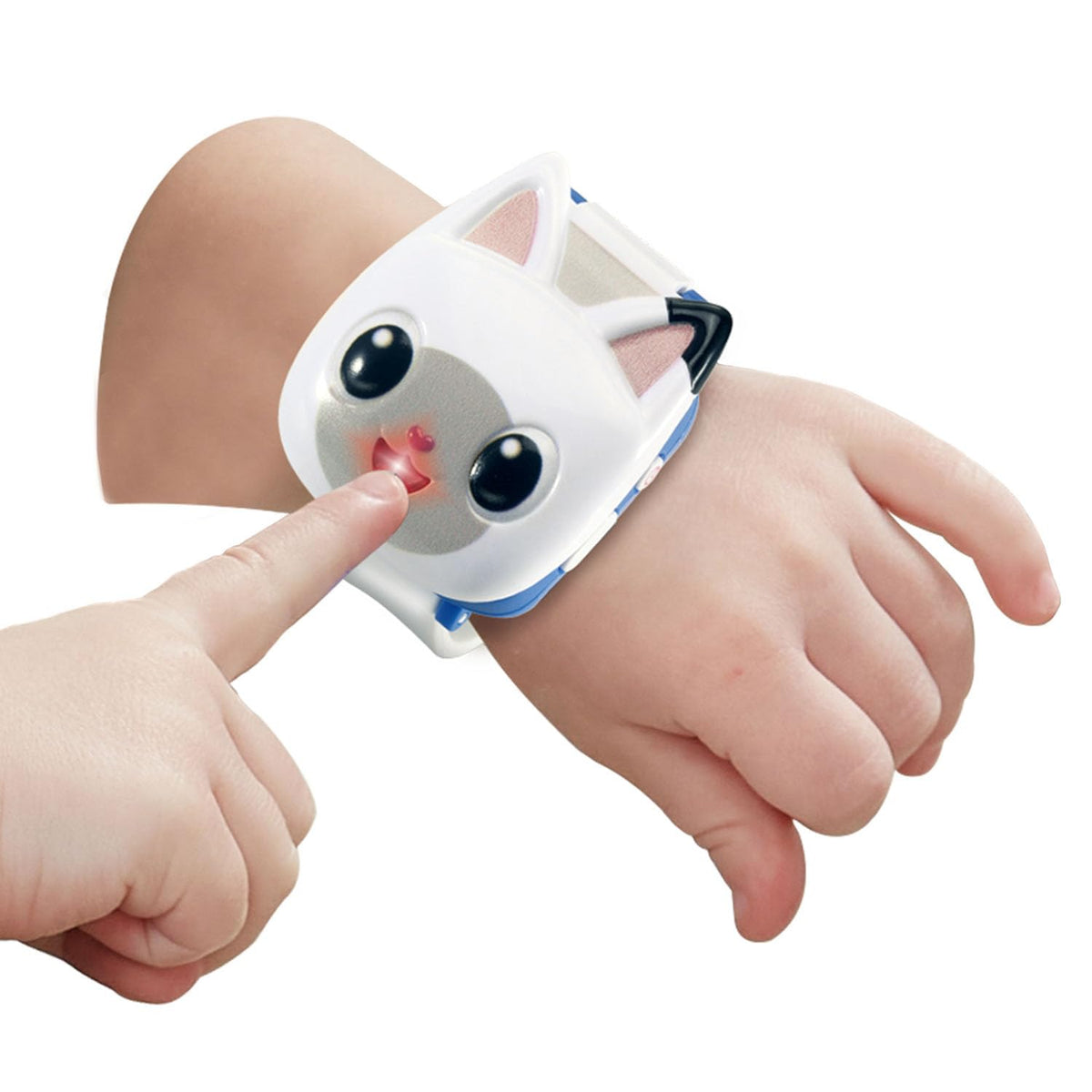 Vtech - Gabby's Dollhouse Pandy Paws' Paw-Tastic Watch - Multicolour | Cute wristwatch featuring Pandy Paws includes ten themed digital clock faces, a stopwatch, timer, alarm clock | Suitable ages for 3 + up