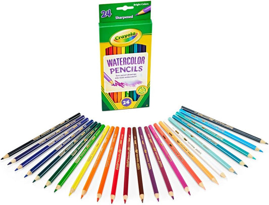 Crayola Watercolor Pencils, 24 Count