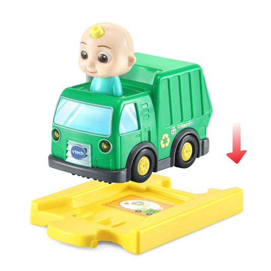 VTech CoComelon Go! Go! Smart Wheels JJ’s Recycling Truck & Track, Recycling Sounds & Songs, Ages 1.5 – 5 Years