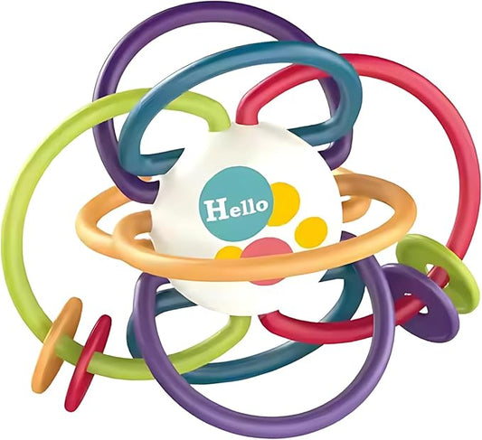 Baby Sensory & Montessori Toys – Developmental Teething, Fidget & Activity Toys for Infants & Toddlers, Fine Motor Skill & Learning Playsets Multiple Styles (TOY-001)