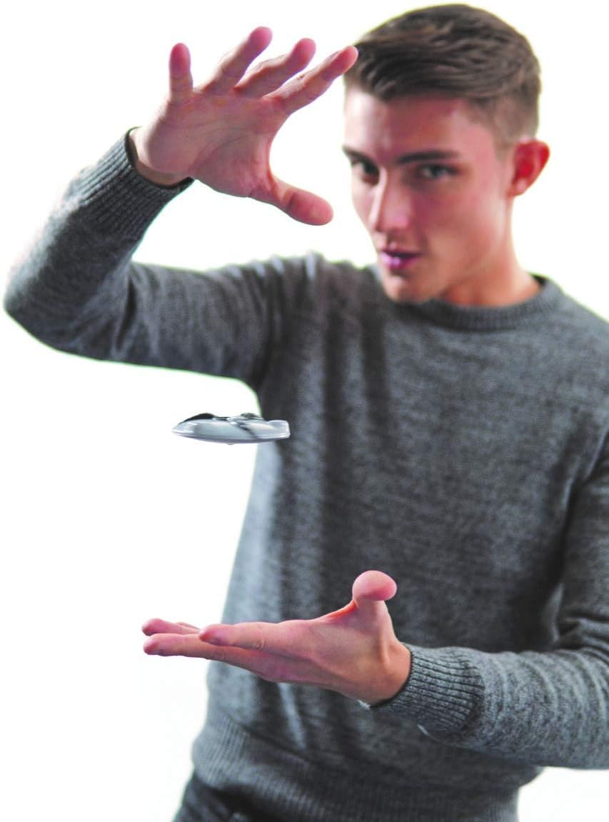 Marvin’s Magic Zorbi Flying Saucer – Interactive Floating Light Illusion Toy, Hypnotic Magic Trick for Kids & Beginners