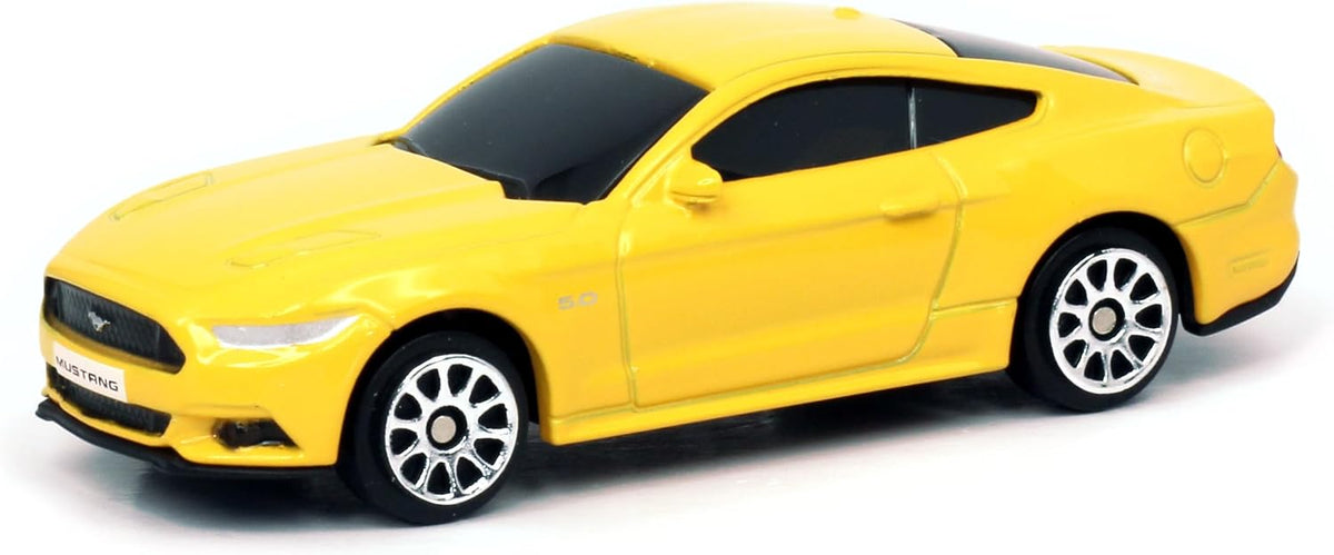 D-Power 1:64 Diecast Car Set – 5pc Licensed Collectible Models (Ford Mustang 2015, Corvette Grand Sport 2017, Camaro 2010, Dodge Challenger, Ford F-150) | Metal Body, Free-Rolling Wheels