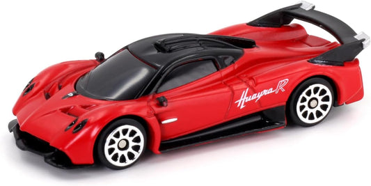 D-Power 1:64 Diecast Pagani Huayra R MATTE Red – Collectible Mini Supercar, Kids & Adult Toy Car Model