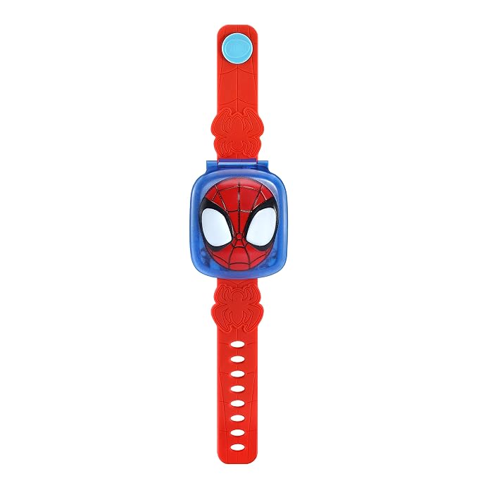 VTech Spidey and His Amazing Friends Learning Book - Interactive Educational Activity Book for Toddlers, Alphabet & Letter Learning Toy with Stories, Music & Light-Up Buttons, Gift for Boys & Girls Ages 2, 3, 4+ Years
