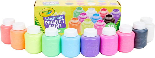10 ct. 2-oz. Neon Paint Set