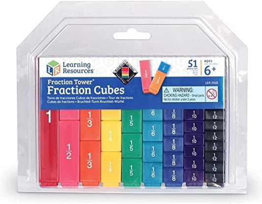 Fraction Tower® Fraction Cubes