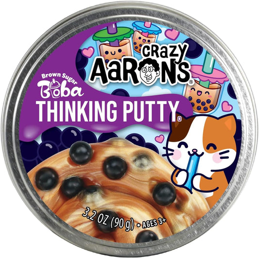 Brown Sugar Boba - Full Size 4"
Thinking Putty Tin
