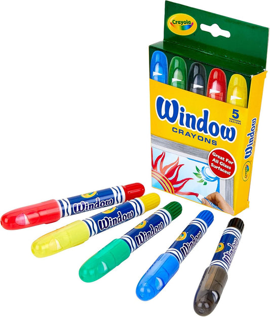 5 CT. WINDOW CRAYONS