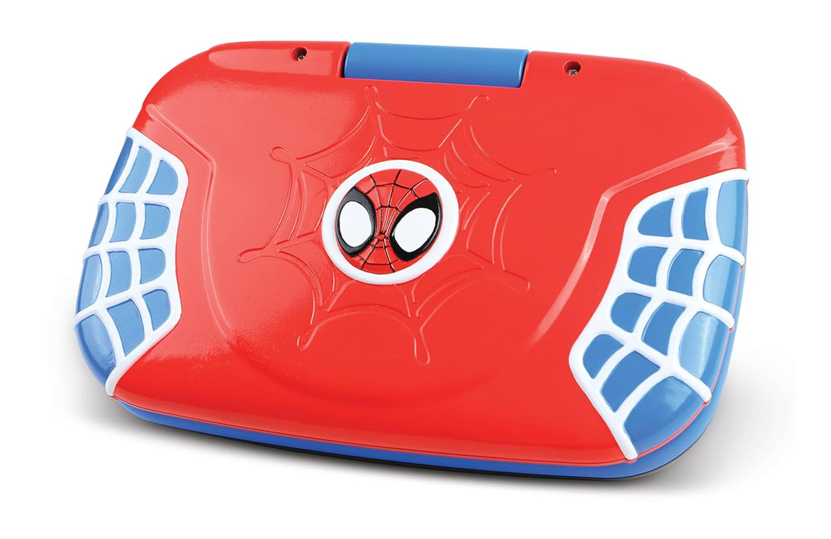 VTech Spidey and His Amazing Friends On-The-Go Learning Toy - Interactive Handheld Educational Game with LCD Screen, 5 Learning Games, Shapes, Numbers & Patterns, Travel Toy with Bag Clip, Gift for Kids Ages 3, 4, 5+ Years