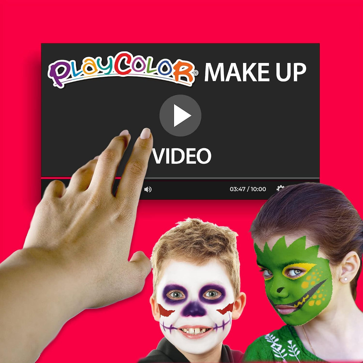 PLAYCOLOR MAKE UP THEMATIC POCKET REPTIL BL(3)