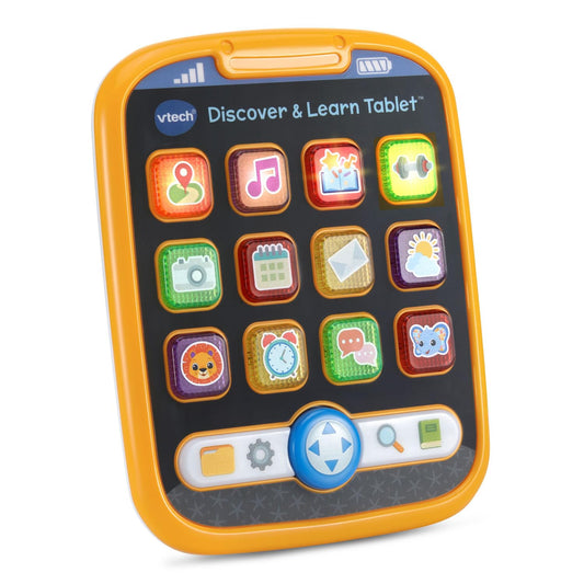 VTech Discover & Learn Tablet – Educational Toy with Games, Music & ABC Learning