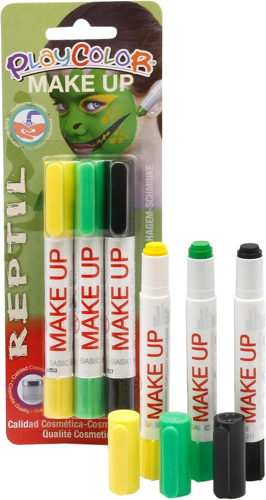 PLAYCOLOR MAKE UP THEMATIC POCKET REPTIL BL(3)
