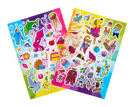 Crayola Colossal Collection of Coloring, 288 Coloring Book Pages, 2 Sticker Sheets, Coloring Book for Kids, Travel Activity