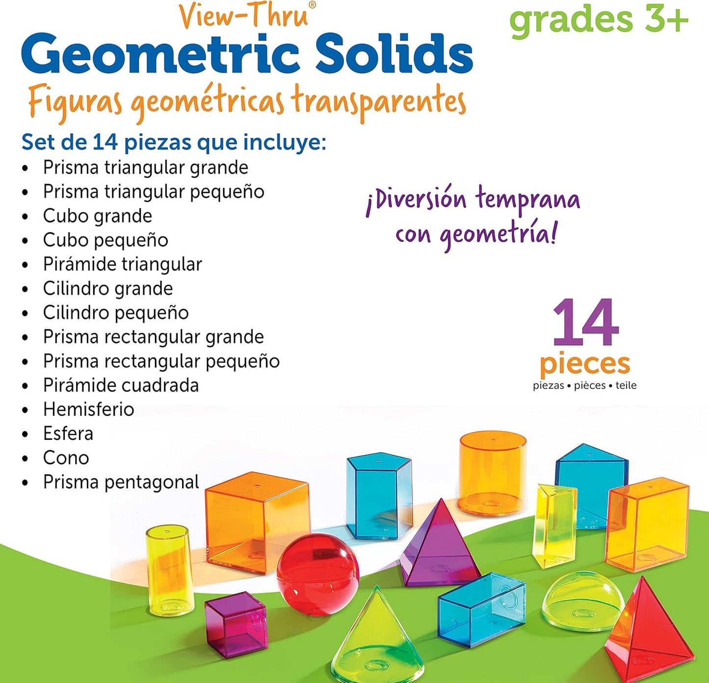 View-Thru® Geometric Solids (Set of 14)