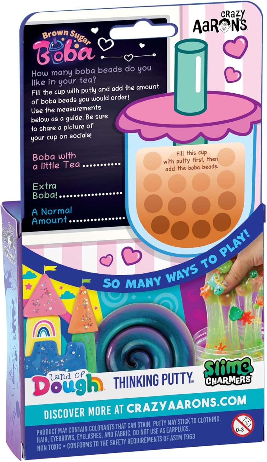 Brown Sugar Boba - Full Size 4"
Thinking Putty Tin