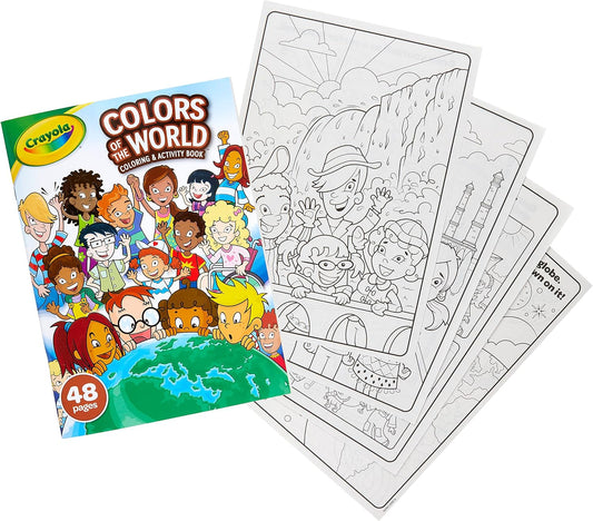 Crayola - Colors of the World Coloring Book, 48 Pages