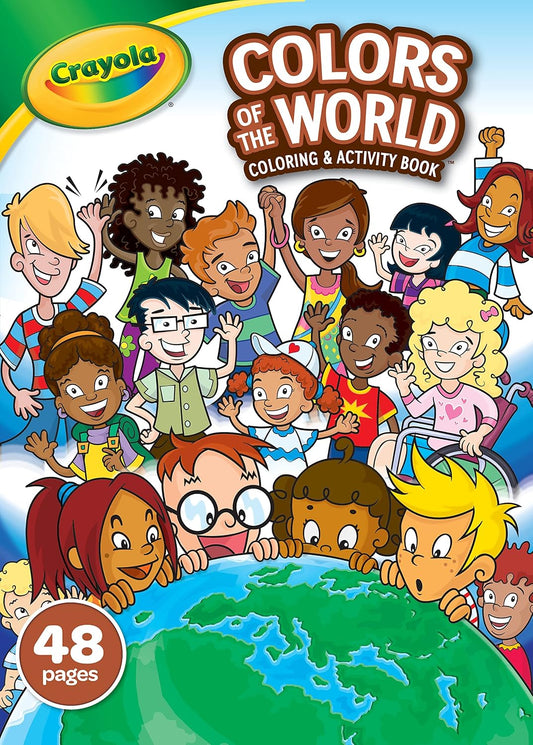 Crayola - Colors of the World Coloring Book, 48 Pages