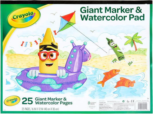 Giant Marker/Watercolor Pad