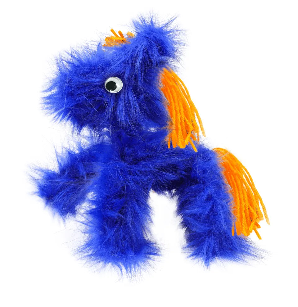 Avenir - Crazy Fuzzy Dancing Pony Craft Kit – Fun Hands-On DIY Project for Kids | Creative Educational Activity for Self-Esteem, Learning & Play