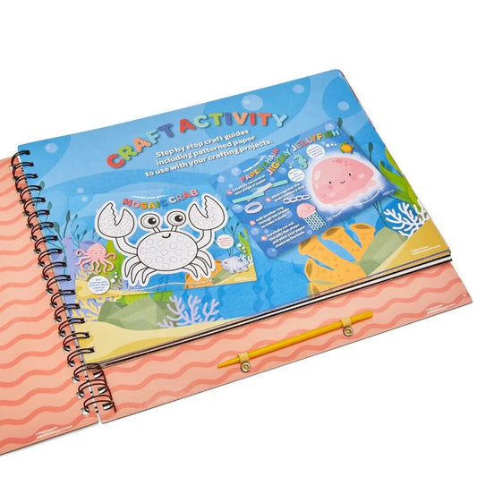 Crayola Activity Craft Pad | With a total of 41 pages, it provides a broad canvas for children to express their artistic ideas | Ages 5+