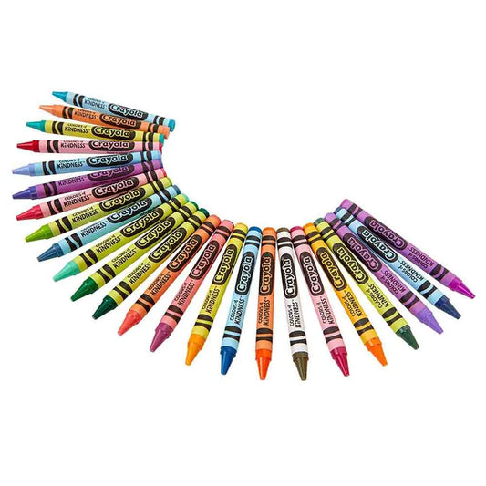 Crayola - Colors of Kindness | Pack of 24, Special Edition Crayons, Unique Color Names | 3+ Yrs