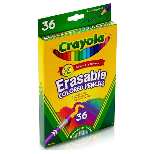 Crayola 36 ct. Erasable Colored Pencils