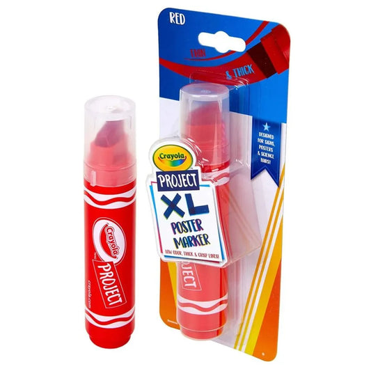 Crayola Project 1 ct. XL Poster Marker, Red