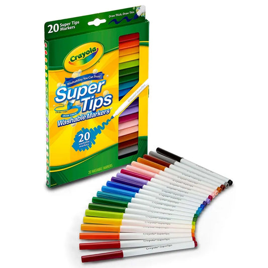 Crayola 20 ct. Washable Super Tips Markers