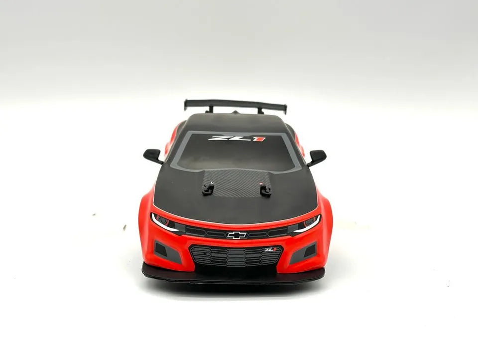 D-power - 1:16 Chevrolet Camaro ZL1 2021 RC Car – Realistic Vapor Exhaust Effect, 2.4GHz Remote Control, Rechargeable Battery Included, for Kids Ages 6+