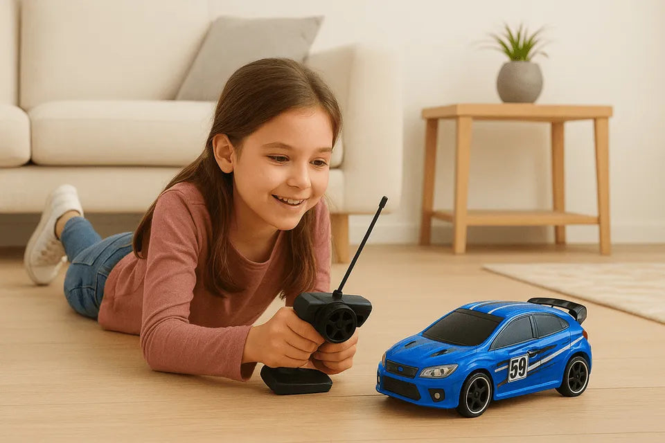 D Power – Rally Xtreme | RTR, Radio Remote Control SUV for Kids | 1:16 Scale, 27MHz, All Way Movement RC SUv | Red Asst.