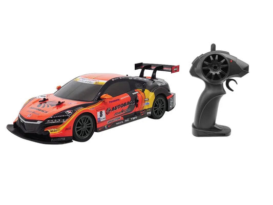 D-power - 1:16 Honda NSX GT500 RC Car – 2.4GHz Remote Control, Rechargeable Battery Included, Realistic Racing Design for Kids Ages 6+