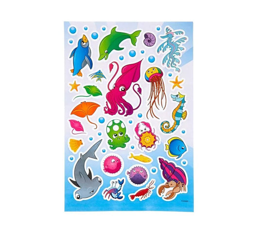 Crayola Under The Sea 96 Coloring Pages and Stickers, Coloring Book