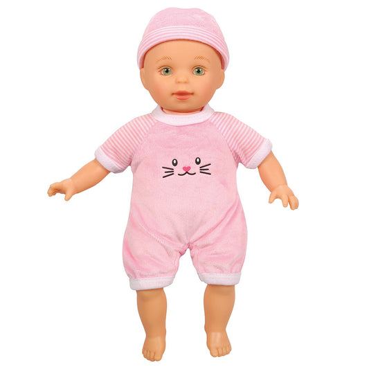 Lotus - 11.5" inch, Soft-bodied Baby Doll – Caucasian 3