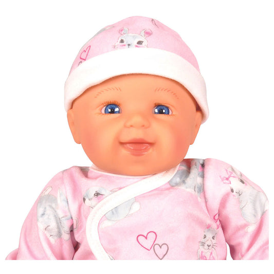 Lotus - 18" inch, Soft-bodied Baby Doll – Caucasian (No Hair)