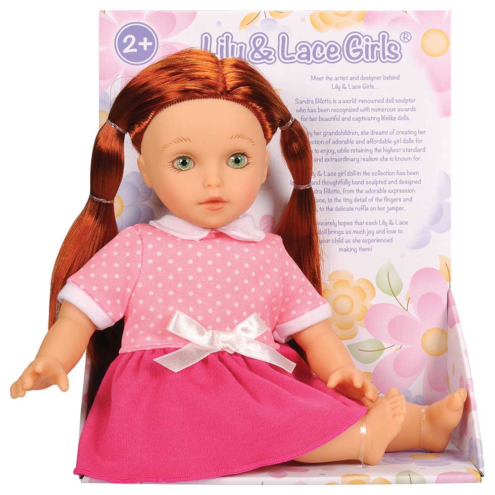 Lotus - 11.5" inch, Soft-bodied Baby Doll – Caucasian 3