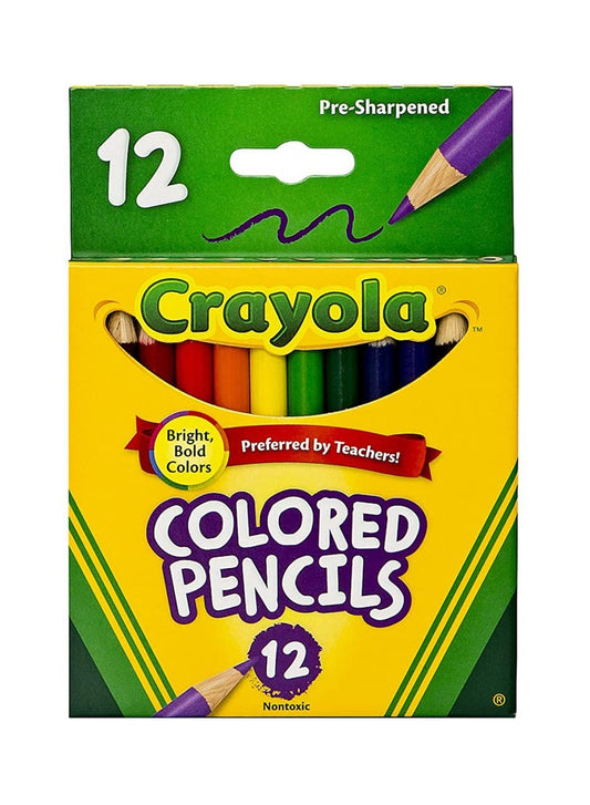 12 ct. Colored Pencils, long