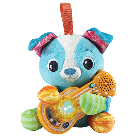 VTech Baby Puppy Sounds Guitar, Interactive Musical Toy, for Boys & Girls from 3, 6, 12, 24 + Months, English Version