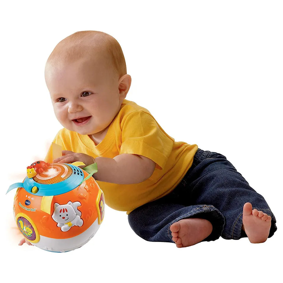 VTech - 3-in-1 Magic Move Ball | Interactive & Developmental Ball with Sounds and Music | Suitable for Ages 6 - 36 Months