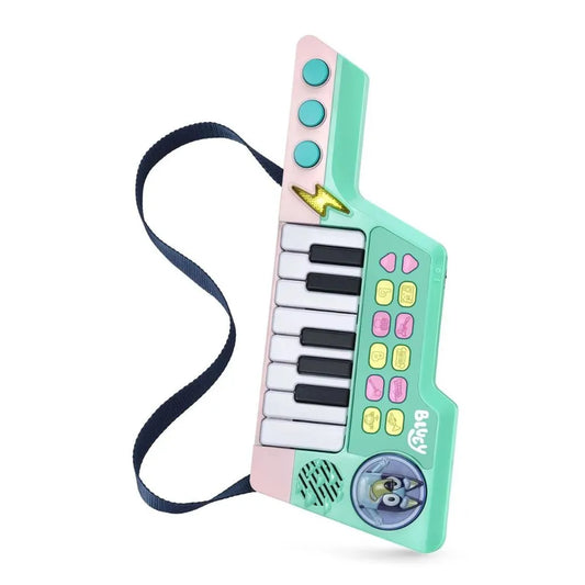 VTech - Bluey Bluey's Keytar Toy (Green) | It has 5 Instrument Sounds, Phrases, Sound Effects & Melodies, Interactive Musical Toy | Ideal gift for Kids 3, 4, 5+ Years