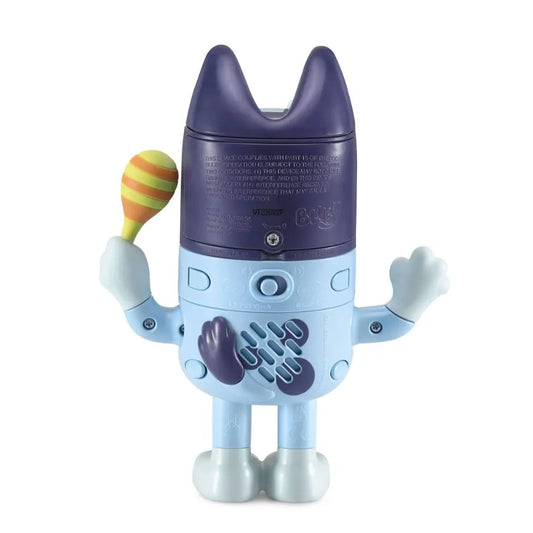 VTech Bluey Shake It Bluey (Blue) | Interactive Toddler Toy with Music, Sounds and Phrases from the TV show, Educational Learning | Ideal Gift for Kids 3, 4, 5 + Years