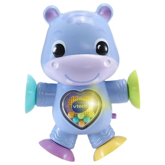 VTech - Stick & Twist Hippo | Hippopotamus, Interactive & Developmental Toy with Sounds and Music | For Boys & Girls, Suitable for Ages 3 Months+