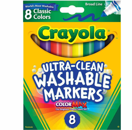 10 Ct Silly Scents Smash Ups, Broad Line Washable Markers
