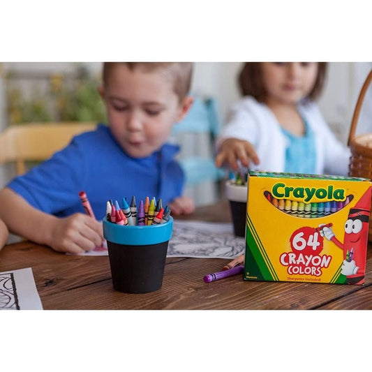 Crayola - 64 ct. Crayons - Non-Peggable
