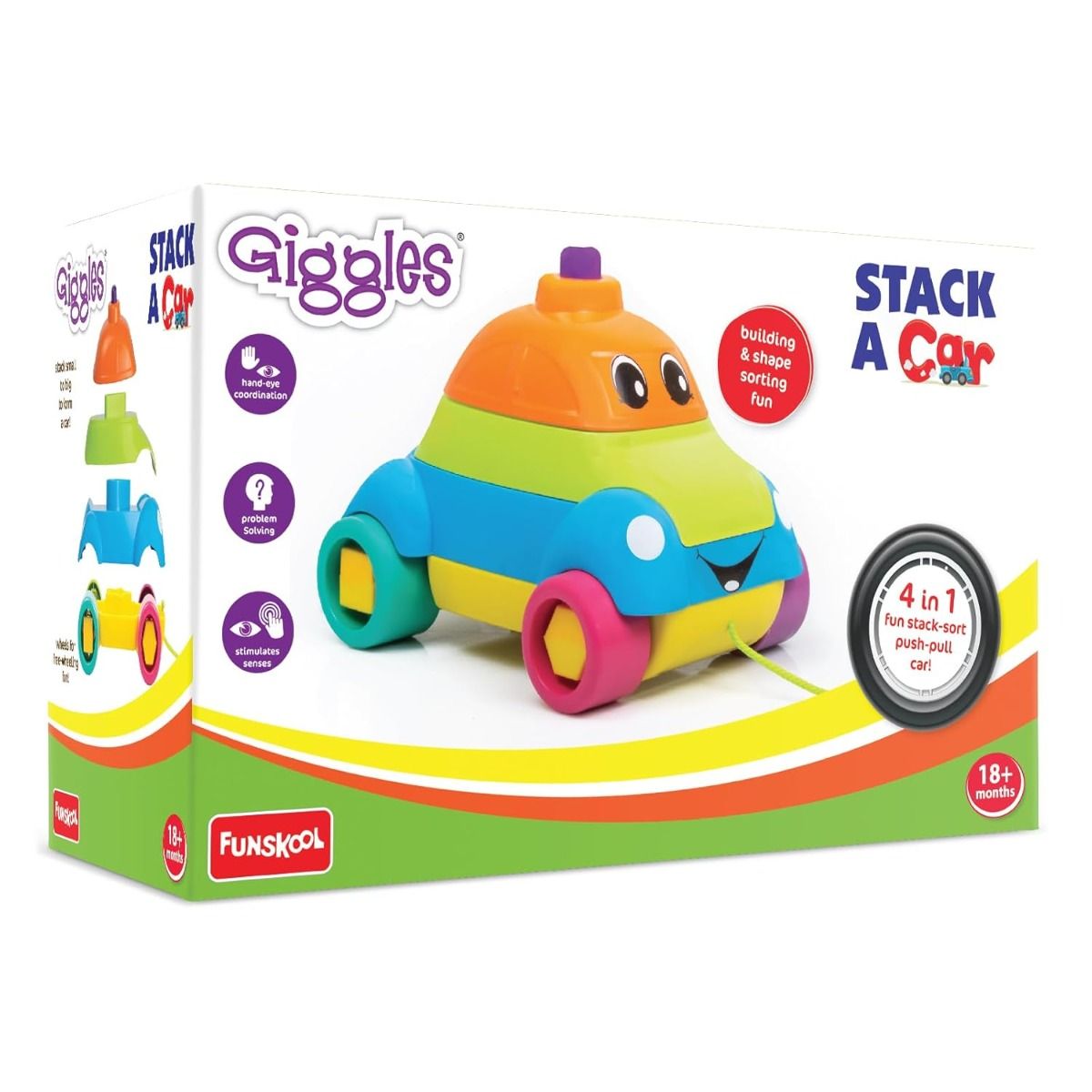 Funskool - STACK A CAR