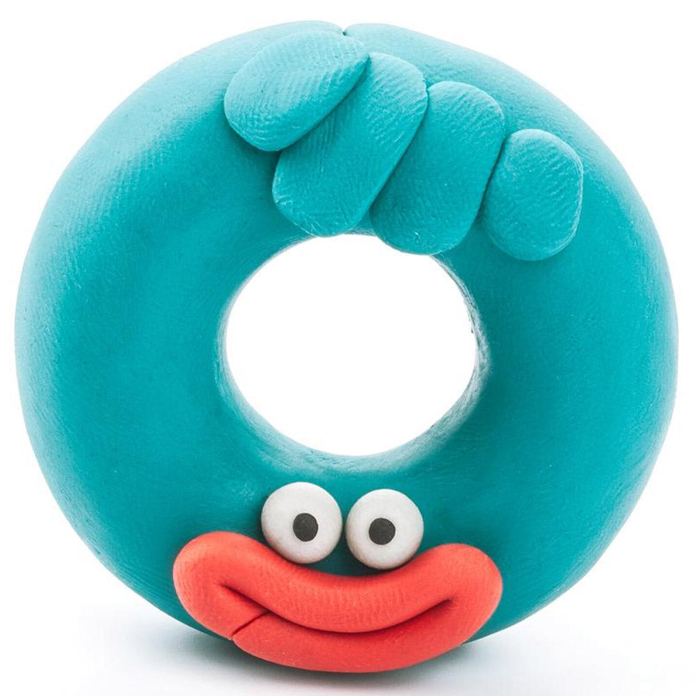 HEY CLAY – DIY Donut Plastic Creative Modelling Air-Dry Clay For Kids 3 Cans