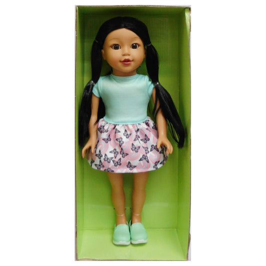 Lotus - Bumbleberry - Miss Jaime 15" - Soft Bodied Doll | Huggable Doll for Girls